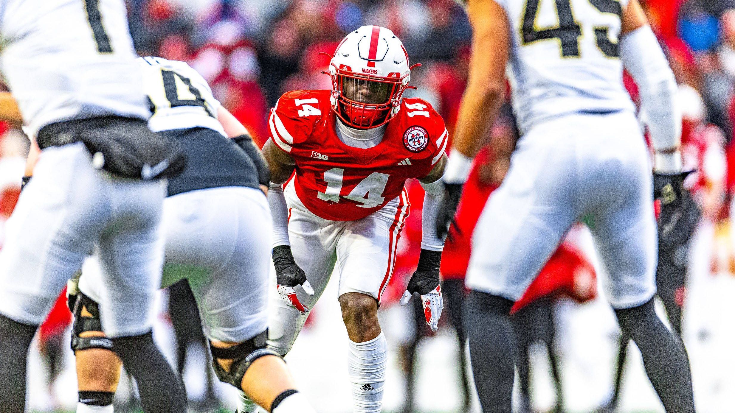 <strong>Chief Borders</strong><br>Position: Linebacker<br>College: Nebraska Cornhuskers