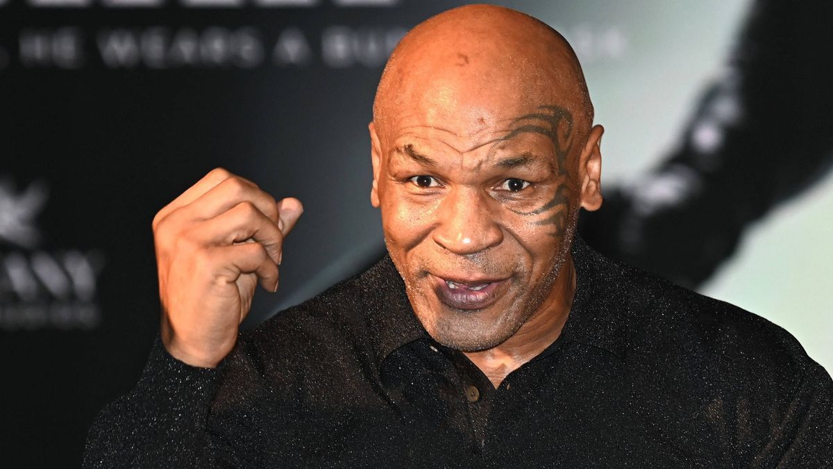 Turin,Italy Mike Tyson actor Bunny Man photocall Turin, Italy Mike Tyson protagonist of the film Bunny Man photocall and conference produced by Andrea Iervolino actresses Milou Fokkens, Meredith Mi...