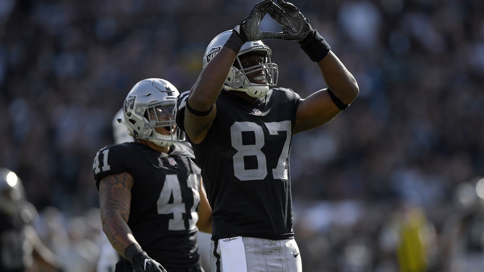
                <strong>AFC: Tight Ends</strong><br>
                Jared Cook (Bild; Oakland Raiders) - ersetzt Travis Kelce (Kansas City Chiefs)Eric Ebron (Indianapolis Colts)
              