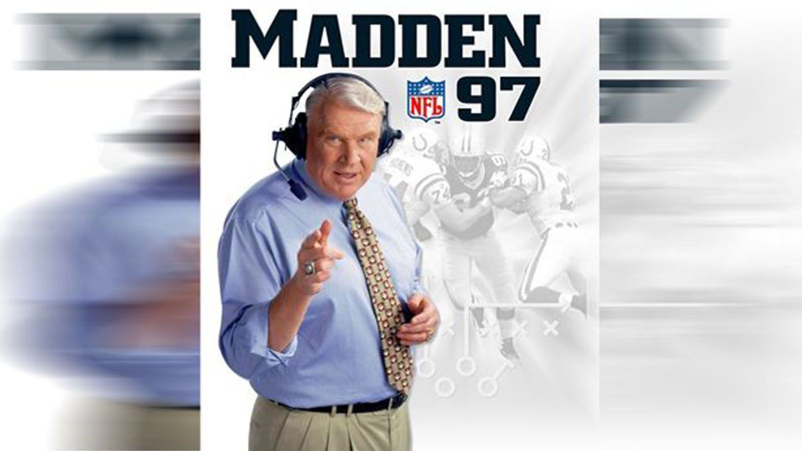 
                <strong>Madden NFL 97</strong><br>
                Madden NFL 97 - Cover: John Madden.
              