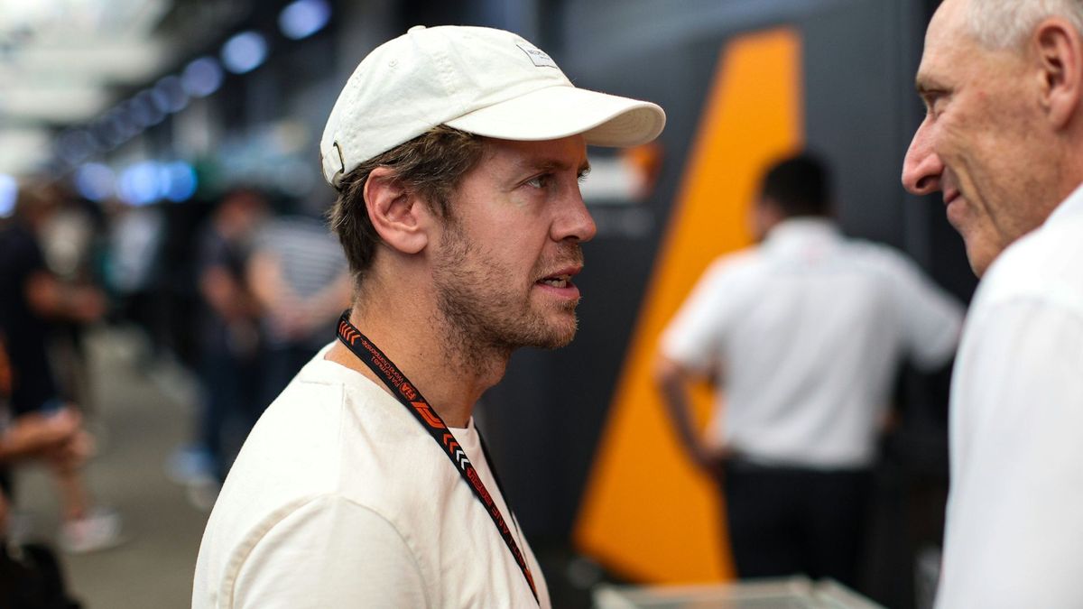 Vettel beim Brasilien-GP im November 2024