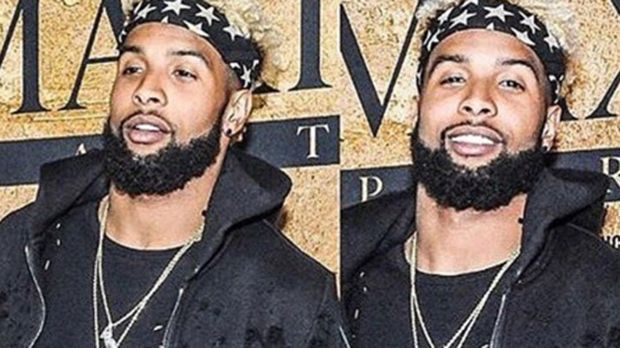 
                <strong>Odell Beckham Jr. (New York Giants)</strong><br>
                Odell Beckham Jr. (New York Giants). Der Wide Receiver der Giants hat seinen ganz eigenen Stil. Und der fängt bei den Haaren an, wie dieses Foto beweist. Doch das ist nicht alles.
              