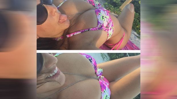 
                <strong>Claudia Romani</strong><br>
                Ihr Lieblings-Motiv: Bikini-Selfies. 
              