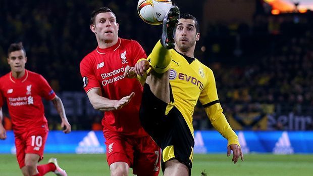 
                <strong>Henrikh Mkhitaryan</strong><br>
                Henrikh Mkhitaryan: In der 18. Minute hätte der Armenier den BVB in Führung bringen müssen. Hatte in dieser Saison schon weitaus bessere Spiele. Mit einigen Ungenauigkeiten. Bereitete immerhin das 1:1 per Flanke vor. ran-Note: 3.
              