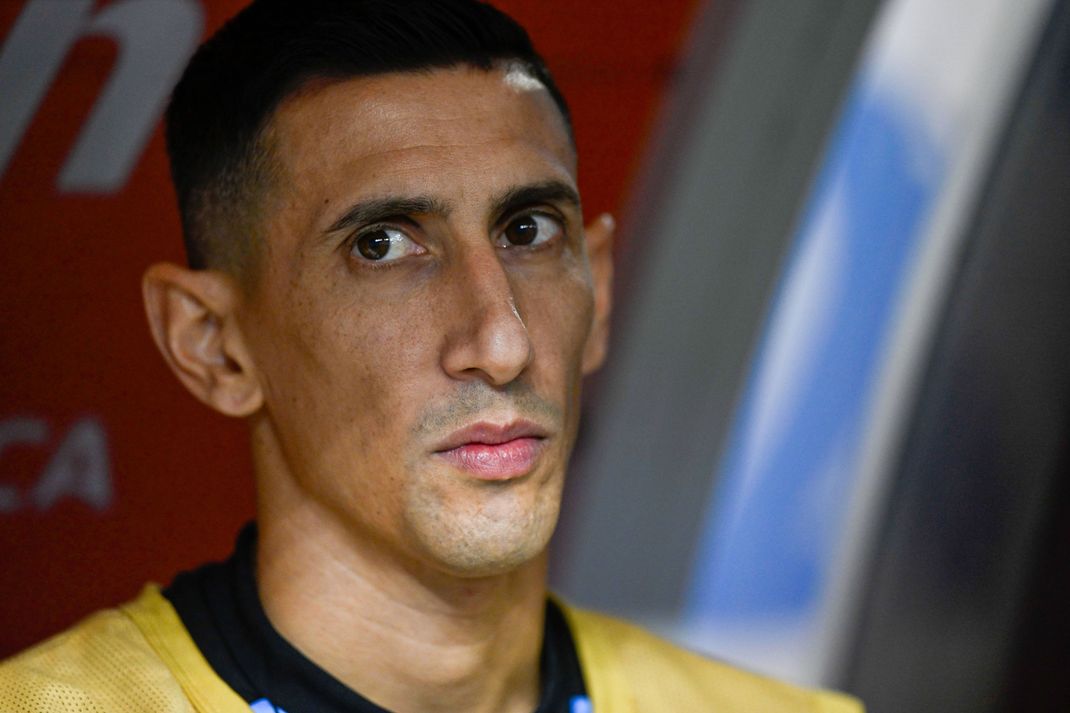 2024-07-04 Argentina v Ecuador - CONMEBOL Copa America USA 2024 HOUSTON, UNITED STATES - JULY 5: Angel Di Maria of Argentina during the CONMEBOL Copa America USA 2024 match between Argentina and Ecuador at NRG Stadium on July 5, 2024 in Houston, United States. (Photo by Pablo Morano BSR Agency) Houston United States Content not available for redistribution in The Netherlands directly or indirectly through any third parties. Copyright: xBSRxAgencyx