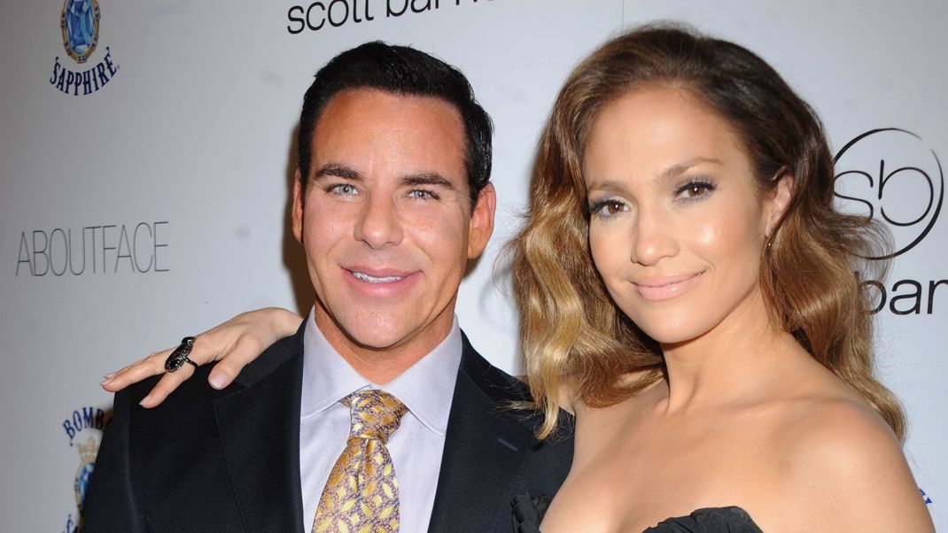 Er steckt hinter dem J.Lo-Glow: Scott Barnes (hier 2010 mit Jennifer Lopez)