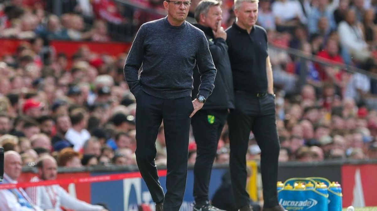 Ralf Rangnick ist nicht zufrieden mit seiner Mannschaft