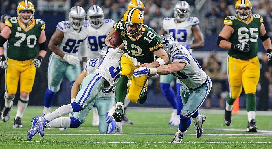 
                <strong>Power Ranking vor den Championship Games</strong><br>
                Größter Trumpf war aber einmal mehr Quarterback Aaron Rodgers, der mit fulminanten Big Plays glänzte. Allen voran der entscheidende Pass zu Jared Cook: Ein Spielzug, den Rodgers kurzerhand selbst entwarf. Dabei fehlte ihm in Dallas noch Star-Receiver Jordy Nelson. Gegen die Falcons könnte Nelson vielleicht wieder dabei sein. Unangenehme Aussichten für Atlanta.
              