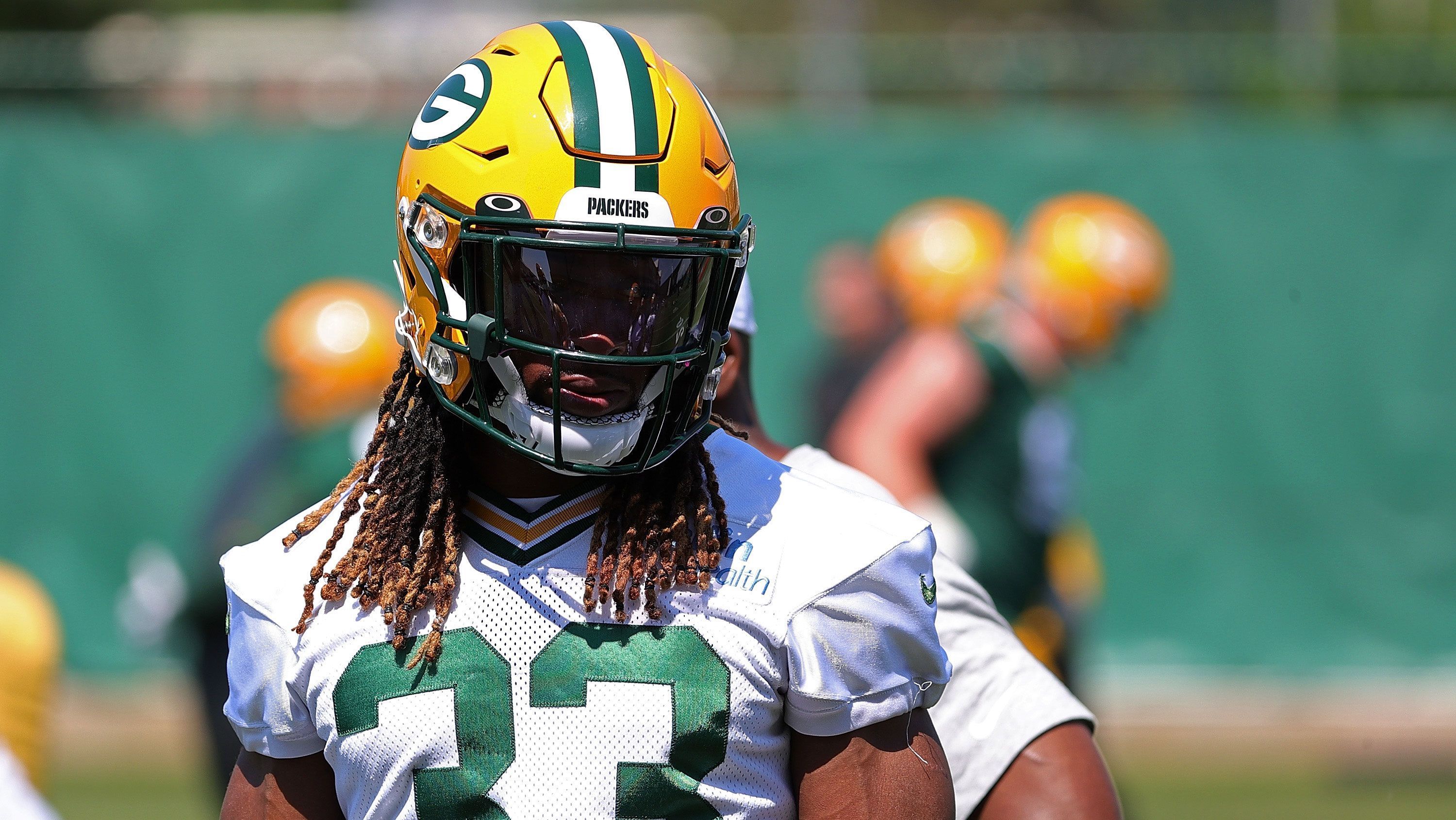 
                <strong>Platz 6: Aaron Jones (Green Bay Packers)</strong><br>
                Spielstärke: 91
              