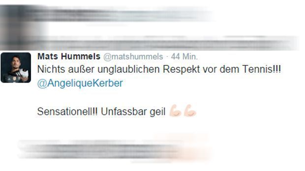 
                <strong>Mats Hummels Tweet</strong><br>
                
              