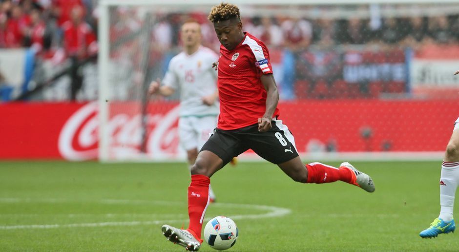 
                <strong>David Alaba</strong><br>
                David Alaba: Nach nur 32 Sekunden scheitert der Star der Österreicher mit seinem Distanzschuss am Pfosten, in der zehnten Minute hat er erneut die große Chance zum 1:0. Im defensiven Mittelfeld fehlt dem 23-Jährigen jedoch der Zugriff, auch er kann das Team nicht auf die Erfolgsspur führen. ran-Note: 4
              