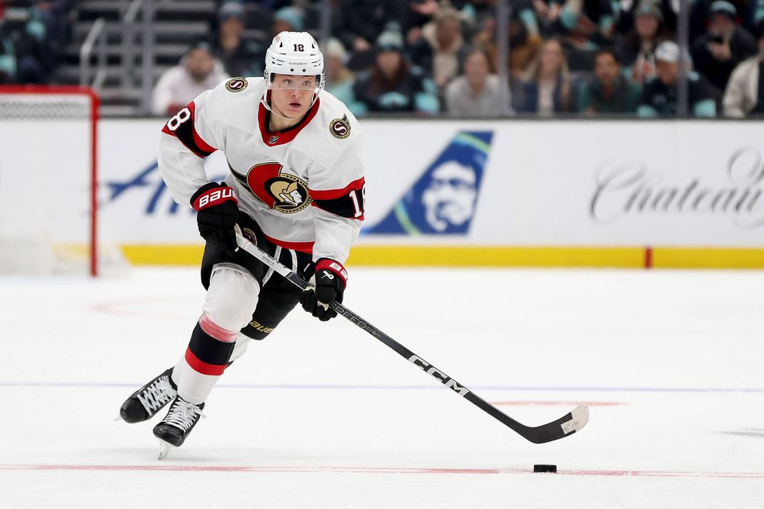 Tim Stützle traf für die Senators