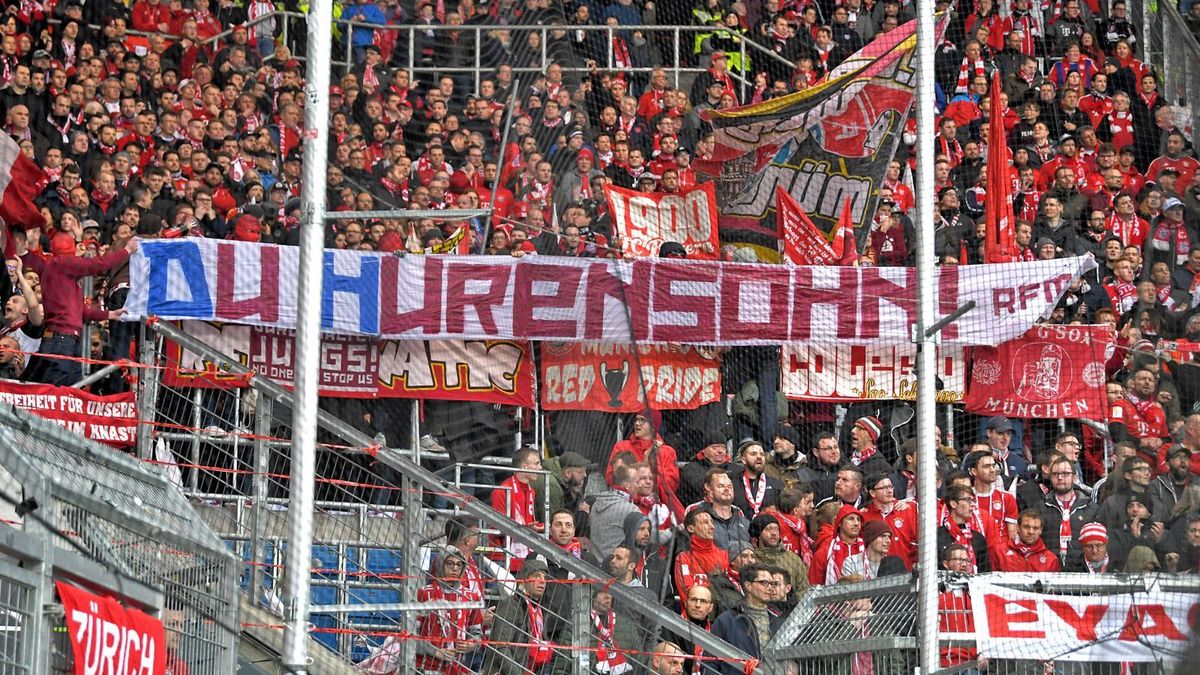 FC Bayern Fans Plakat 1600
