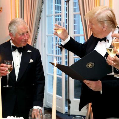 Trump Britain Royals