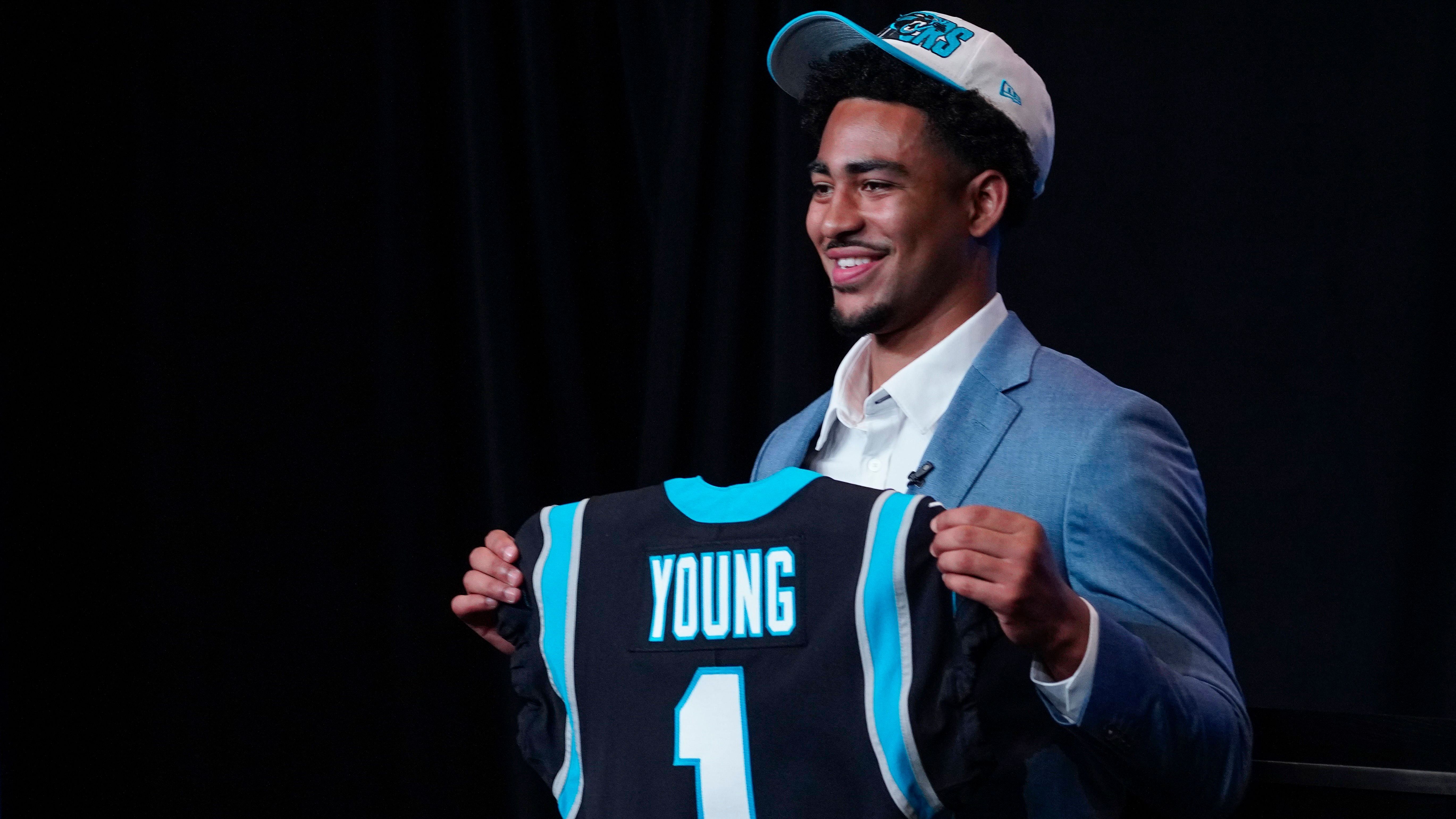 <strong>Carolina Panthers: Bryce Young</strong><br>Gedraftet: 2023 (1. Runde, Pick 1)<br>Gedraftet von: Carolina Panthers