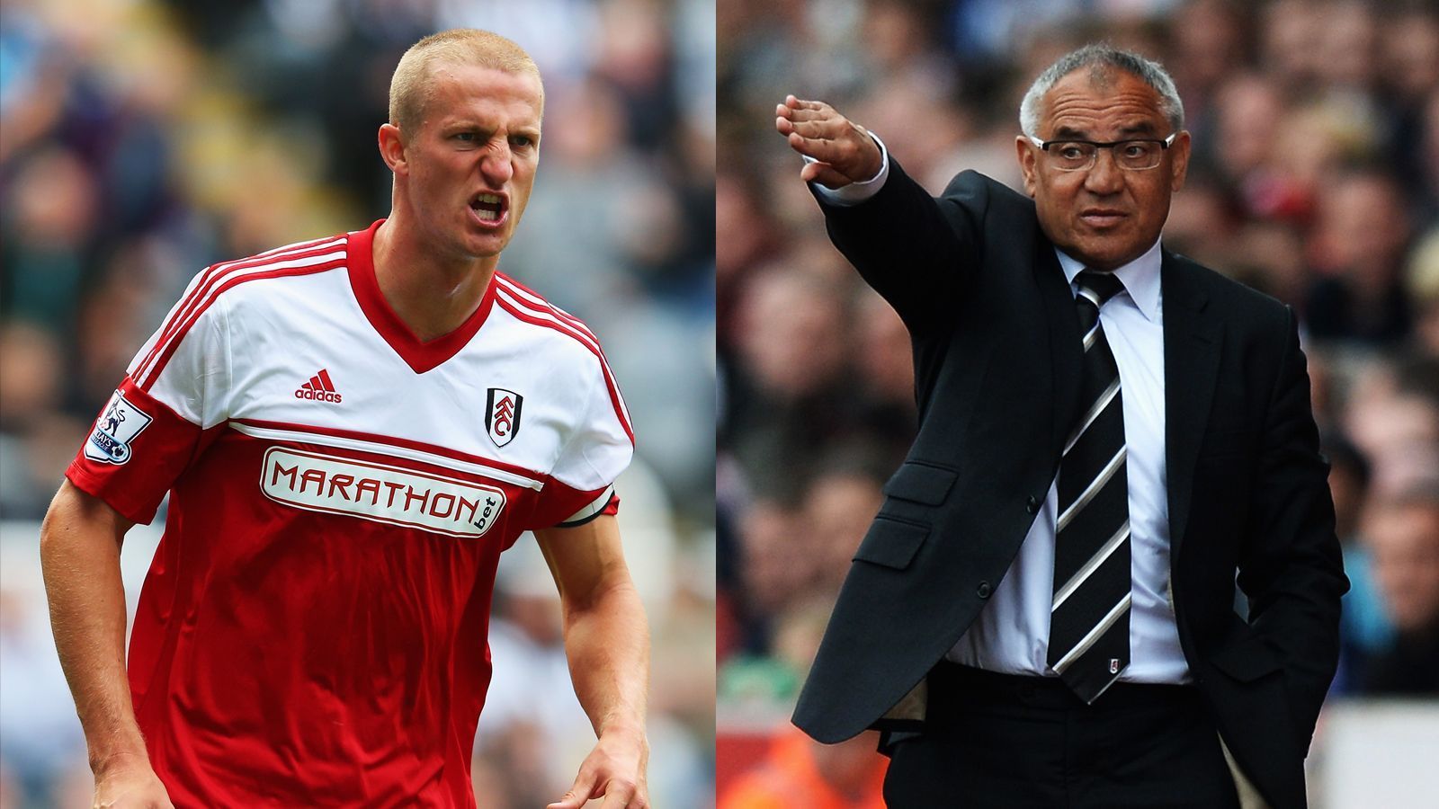 
                <strong>Der Quark-Mythos um Hangeland</strong><br>
                2014 zog es Magath erstmals ins Ausland zum FC Fulham. Kapitän Brede Hangeland zog sich beim Training einen heftigen Pferdekuss zu und klagte über starke Schmerzen. Magath hörte aber nicht auf den Rat des Physiotherapeuten, sondern soll ihm gesagt haben, er solle alkoholhaltige Käsetorte essen und abends seine Mutter anrufen, das würde Schmerzen lindern. Angeblich legte sich Hangeland wirklich Scheiben Käse auf die betroffene Stelle. Magath nahm dazu später Stellung: "Das ist Käse. Ich habe ihm nur das alte Hausrezept Quark empfohlen."
              