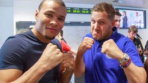 
                <strong>Das Glamour-Leben von Chris Eubank jr.</strong><br>
                Schauspieler Tom Hardy hat ja schon einige Boxer zu einem Duell herausgefordert. Dazu gekommen ist es noch nie. Vielleicht klappt es ja mit Buddy Chris Eubank.
              