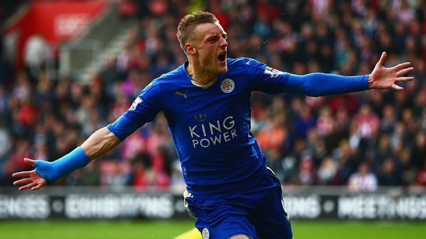 
                <strong>Jamie Vardy (Leicester City)</strong><br>
                Jamie Vardy (Leicester City): Leicesters Mittelstürmer erzielt in zehn Spielen zehn Tore. Damit ist er der Top-Torschütze in der Premier League - vier Tore vor Manchester Citys Star Sergio Agüero. Außerdem schießt er zusammen mit ...
              