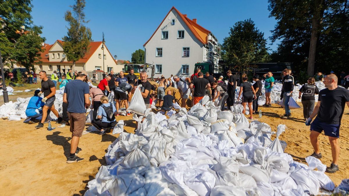 Hochwasser in Polen