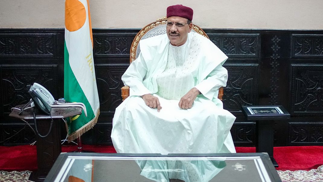 Mohamed Bazoum, Staatspräsident der Republik Niger.