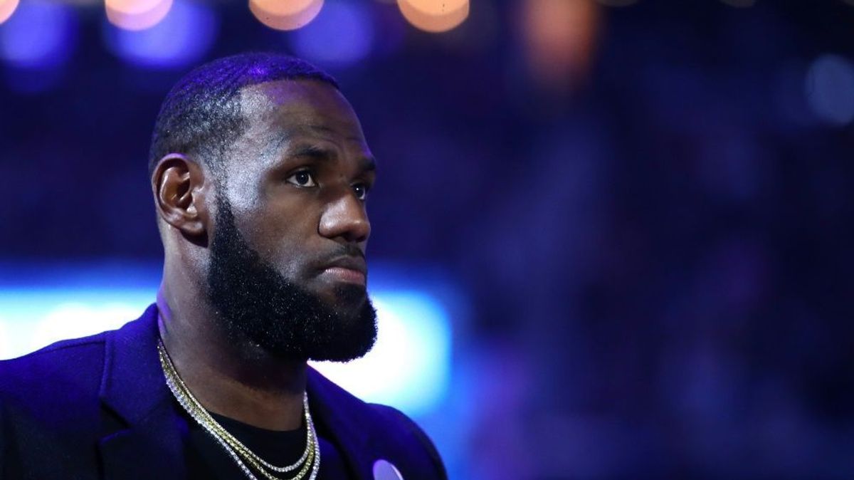Will scharze Wähler mobilisieren: LeBron James