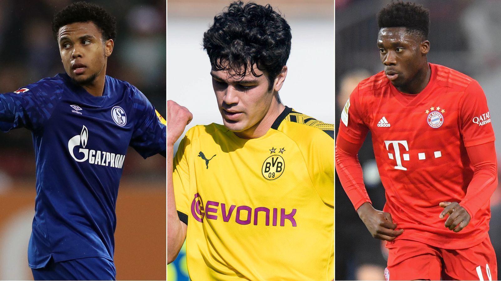 
                <strong>Reyna und Co.: Die Amerika-Talente erobern die Bundesliga</strong><br>
                Mit Giovanni Reyna (Mi.) hat bei Borussia Dortmund ein Toptalent in der Vorbereitung auf die Rückrunde der Bundesliga auf sich aufmerksam gemacht. Der erst 17-Jährige darf sich möglicherweise bald Bundesliga-Spieler nennen. ran.de zeigt weitere Talente aus den USA und Kanada, die bereits jetzt die Bundesliga erobern. (Stand: 16. Januar 2020)
              