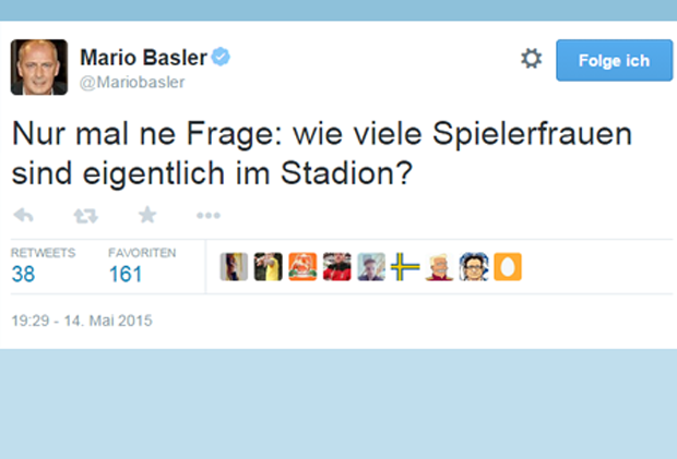 
                <strong>Basler twittert über das Champions-League-Finale der Frauen</strong><br>
                ...
              