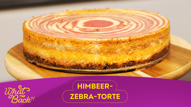 Himbeer-Zebra-Torte