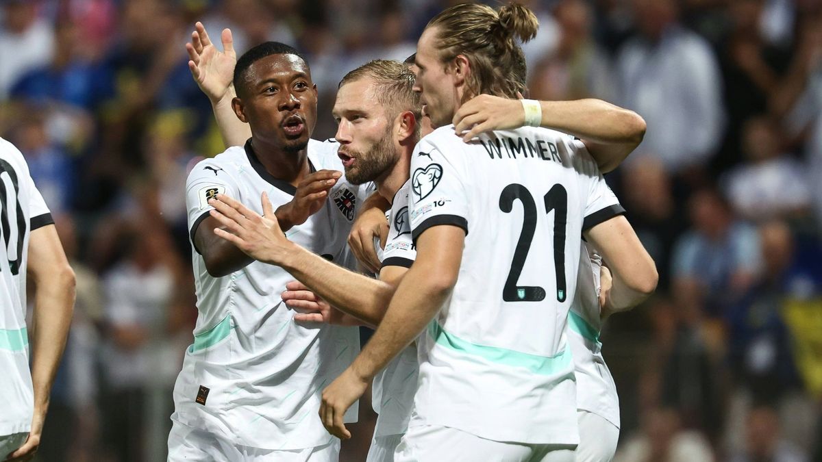 Jubel bei den Österreichern