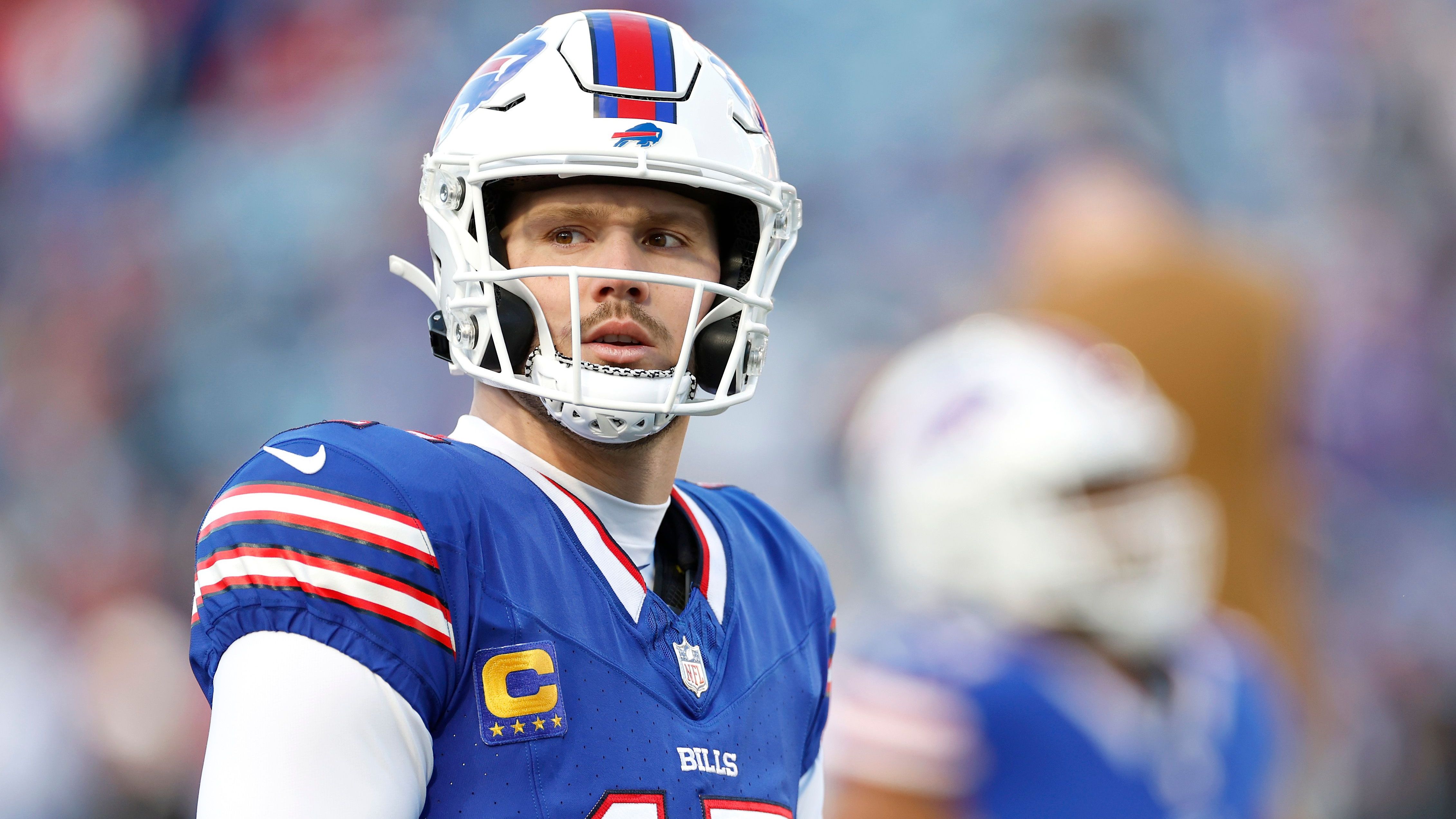 <strong>Josh Allen (Buffalo Bills)<br></strong>Am 1. Oktober 2023 beim 48:20-Sieg über die Miami Dolphins: 21 Completions für 320 Yards bei 25 Versuchen, 4 Touchdowns.