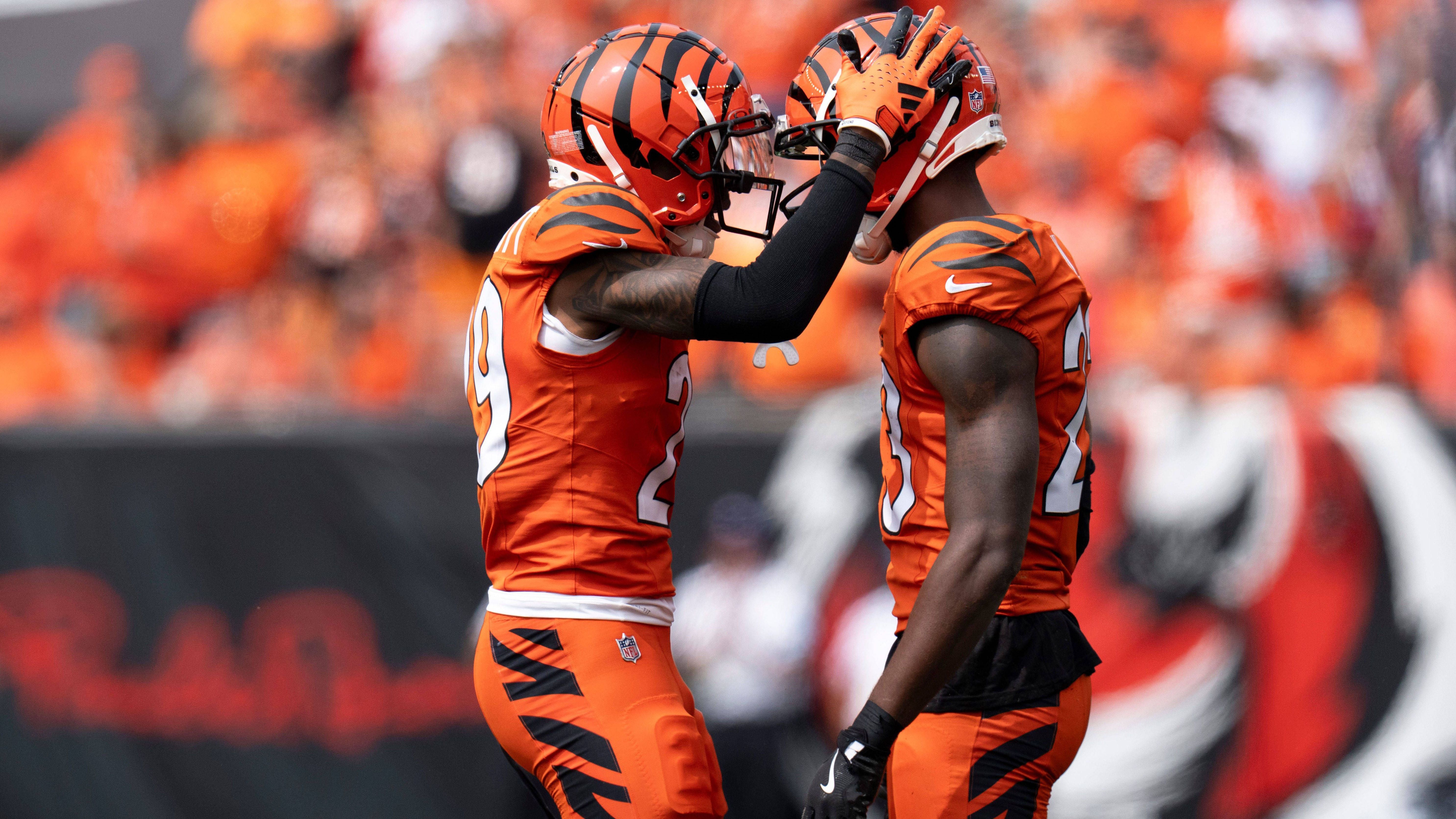 <strong>Platz 27: Cincinnati Bengals<br></strong>Nach einer enttäuschenden Saison trennten sich die Bengals von Defensive Coordinator Lou Anarumo. Nachfolger Al Golden soll neue Impulse mitbringen. Viel Planungssicherheit hat er allerdings aktuell nicht, da die Zukunft von <a data-li-document-ref="534942" href="https://www.ran.de/sports/american-football/nfl/news/nfl-cincinnati-bengals-trey-hendrickson-kritisiert-franchise-wegen-vertragssituation-deutlich-534942">Star Trey Hendrickson</a> unklar ist und Erstrunden-Pick <a data-li-document-ref="449786" href="https://www.ran.de/sports/american-football/nfl/galerien/nfl-draft2025-die-picks-aller-teams-der1-runde-new-england-patriots-machen-will-campbell-reich-449786">Shemar Stewart noch keinen Vertrag</a> unterschrieben hat.