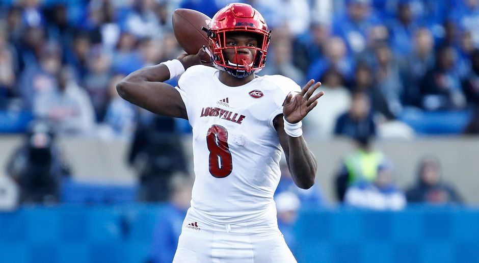 
                <strong>32. Pick - Baltimore Ravens: QB Lamar Jackson </strong><br>
                Vierjahresvertrag über 9.471.652 US-Dollar, davon 5.019.796 US-Dollar Signing-Bonus
              