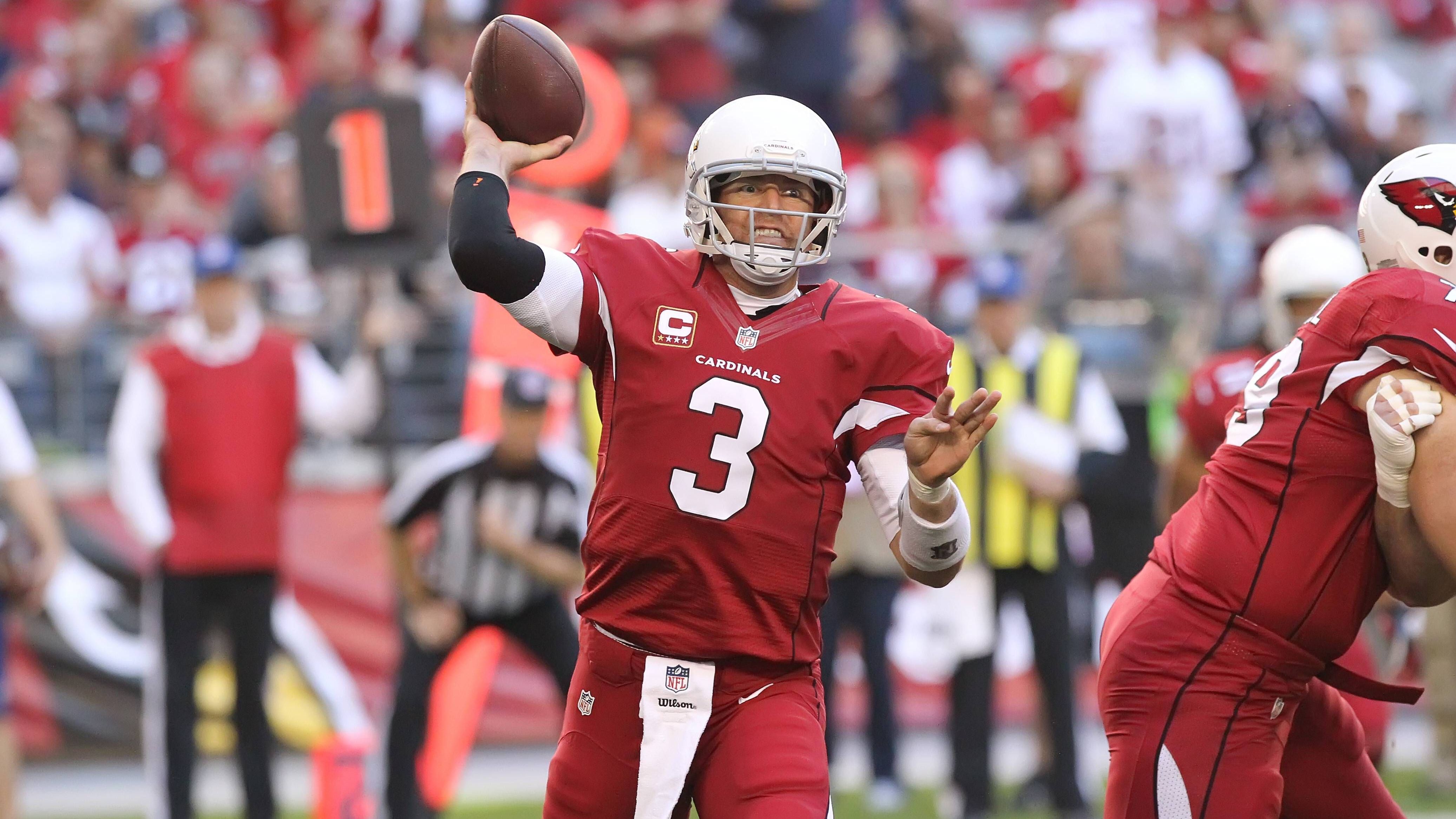 <strong>Platz 17: Carson Palmer zu den Arizona Cardinals (2013)</strong><br>Palmers Ankunft in Arizona belebte die Offensive der Cardinals neu und führte sie zu mehreren Playoff-Teilnahmen und einem NFC Championship Game.