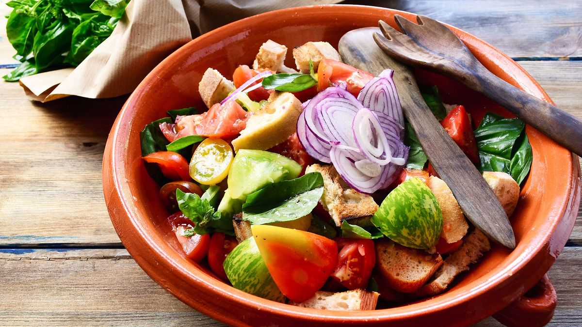 Tomaten-Brotsalat