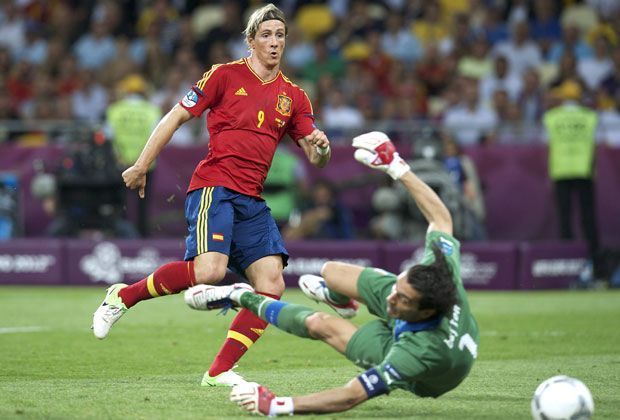 
                <strong>Juli 2012</strong><br>
                Fernando Torres wird Torschützenkönig bei der EM in Polen und der Ukraine - vor Mario Gomez.
              