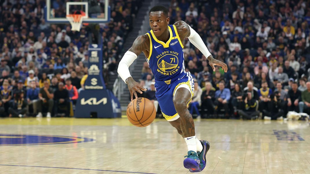 Topscorer beim Warriors-Sieg über Utah: Dennis Schröder.