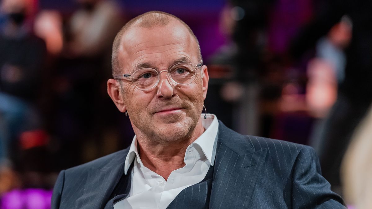 Der Schauspieler Heino Ferch, bei der MDR-Talkshow Riverboat