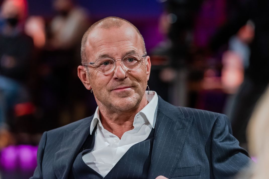 Der Schauspieler Heino Ferch, bei der MDR-Talkshow Riverboat