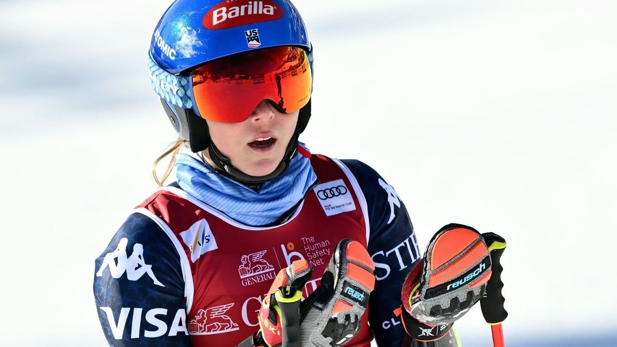 Mikaela Shiffrin in Sestriere