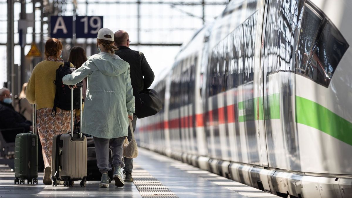 Rabattaktion bei der Bahn