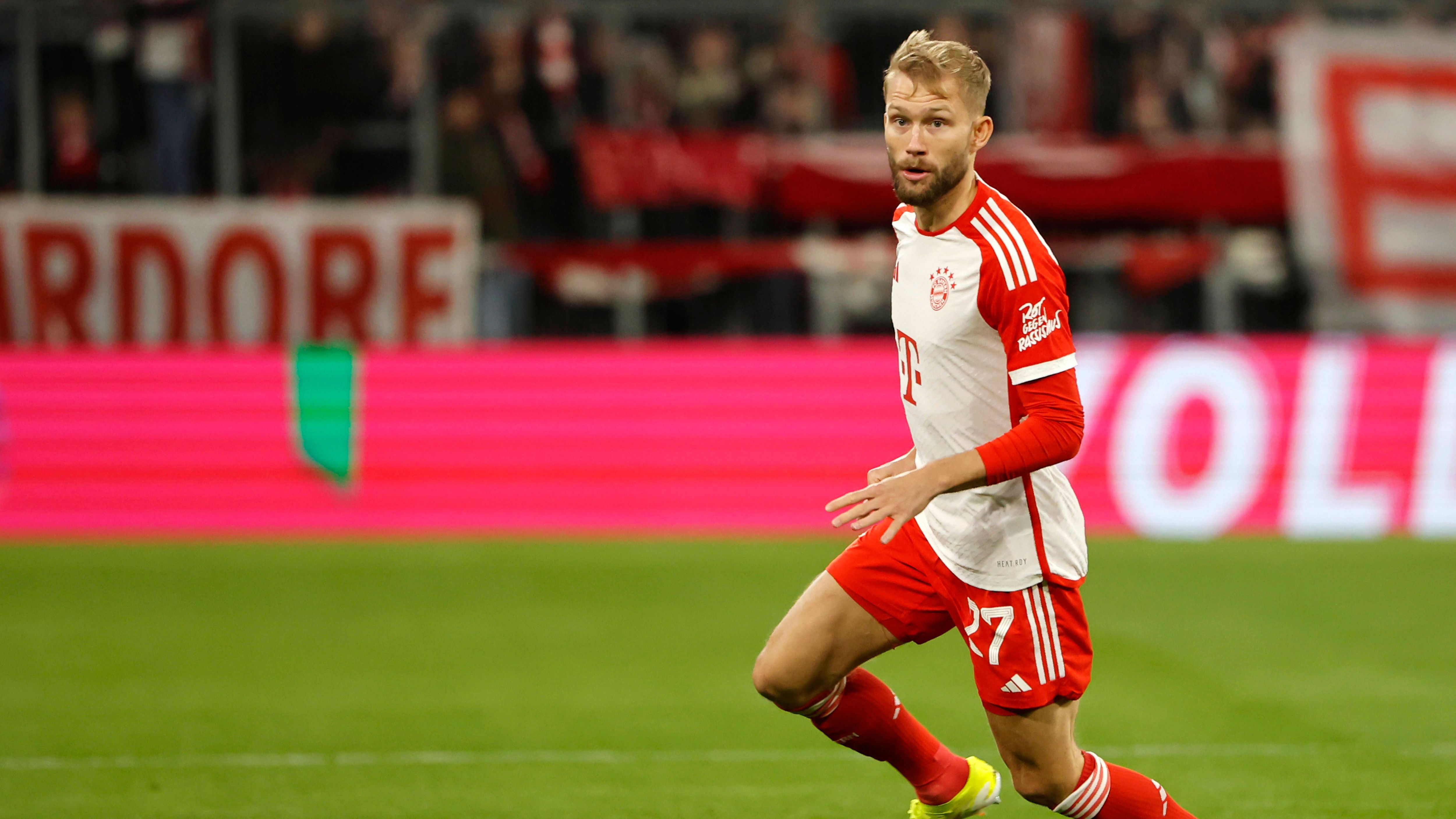 <strong>Konrad Laimer (FC Bayern)</strong><br>Der Österreicher feiert nach überstandenem Muskelfaserriss nach 64 Minuten sein Comeback, als er für Müller kommt und für diesen ungewohnt offensiv spielt. <em><strong>ran</strong></em>-Note: 3