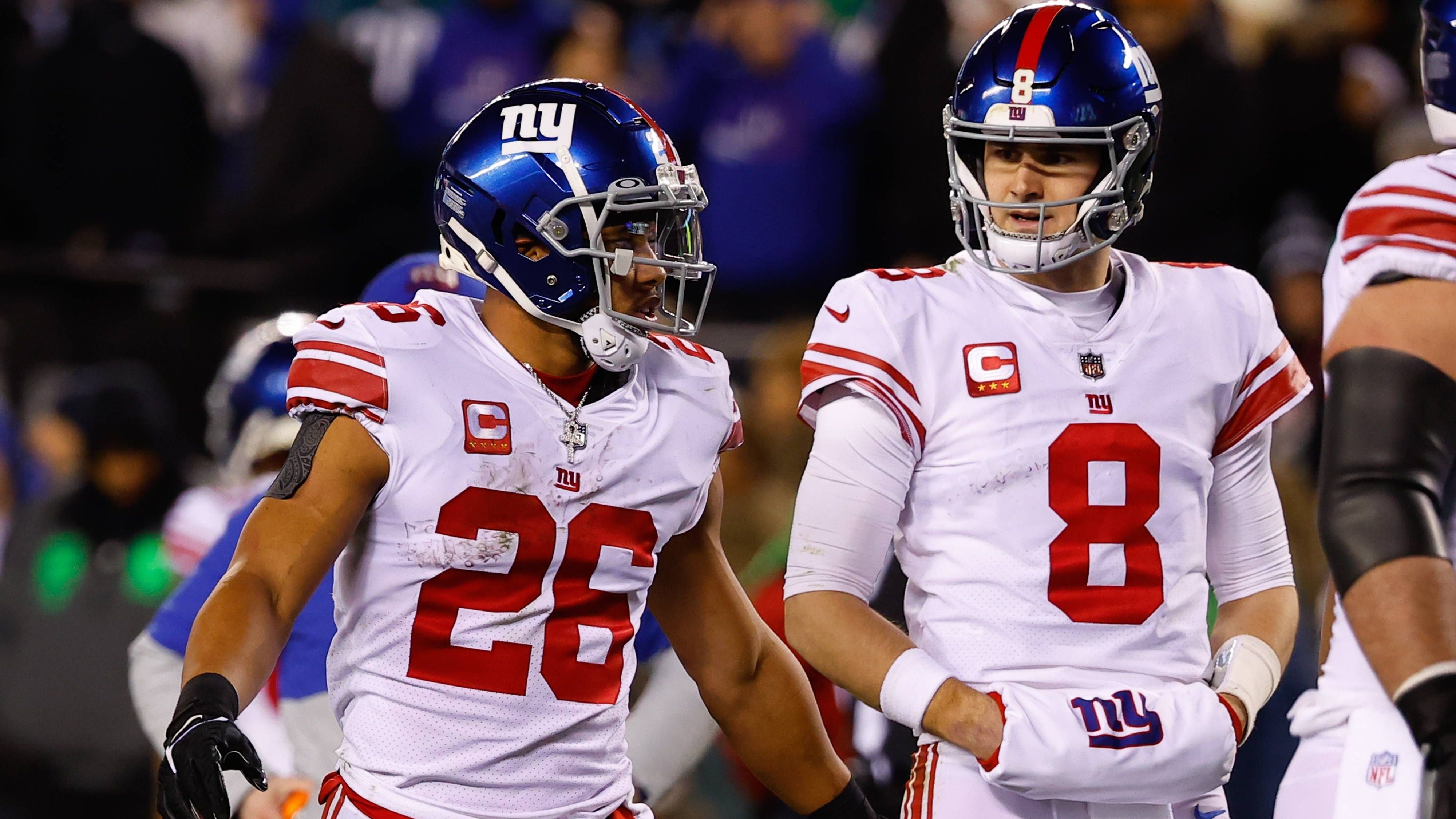 <strong>New York Giants: Stärken (Offensive)</strong> <br> Das Rushing Game der New York Giants gehörte schon in der vergangenen Saison zu den besten Fünf der gesamten NFL. Nach dem zumindest vorübergehend überstandenen Vertragsstreit mit Superstar-Running-Back Saquon Barkley spricht wenig dagegen, dass es in diesem Jahr anders sein sollte.