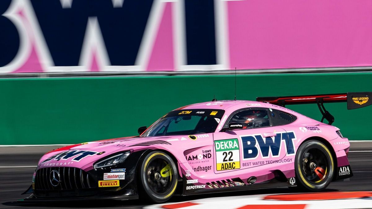 Landgraf-Pilot Lucas Auer feiert auf dem Lausitzring seinen zweiten Saisonsieg