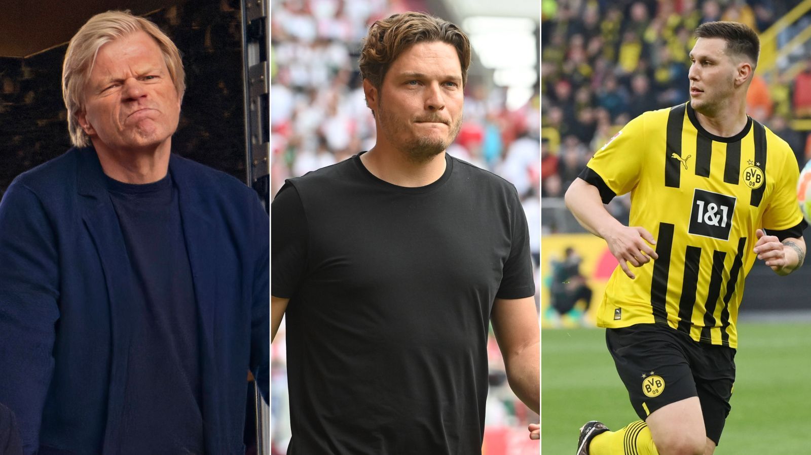 
                <strong>Der verbale Meisterkampf 2022/23 zwischen dem BVB und den Bayern</strong><br>
                Die Saison 2022/23 ist so gut wie beendet. Sportlich hat diese Bundesliga-Spielzeit einige Geschichten geschrieben, die auch befeuert wurden von verbalen Scharmützeln zwischen den beiden Dauerrivalen Borussia Dortmund und Bayern München. ran zeigt die Interview-Giftpfeile und andere Aussetzer zwischen dem BVB und dem FC Bayern.
              