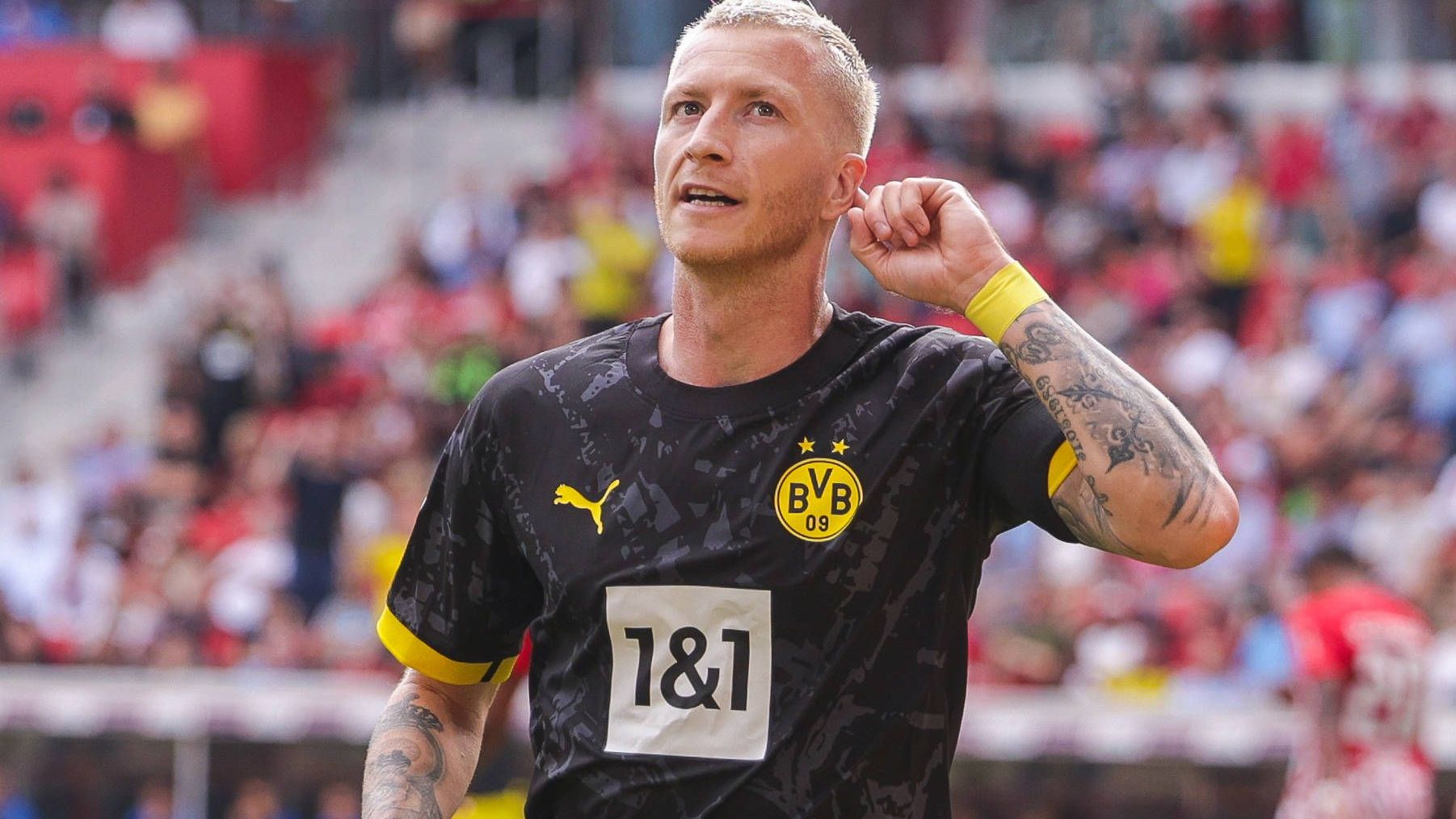 <strong>Platz 6: Marco Reus</strong><br>- 368 Spiele<br>- seit der Saison 2009/10<br>- für Borussia Mönchengladbach und Borussia Dortmund