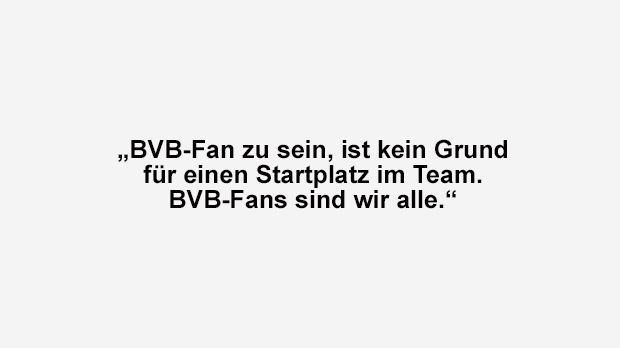 
                <strong>Kloppos beste Sprüche</strong><br>
                Jürgen Klopp über einen Einsatz von Kevin Großkreutz beim Derby gegen Schalke.
              