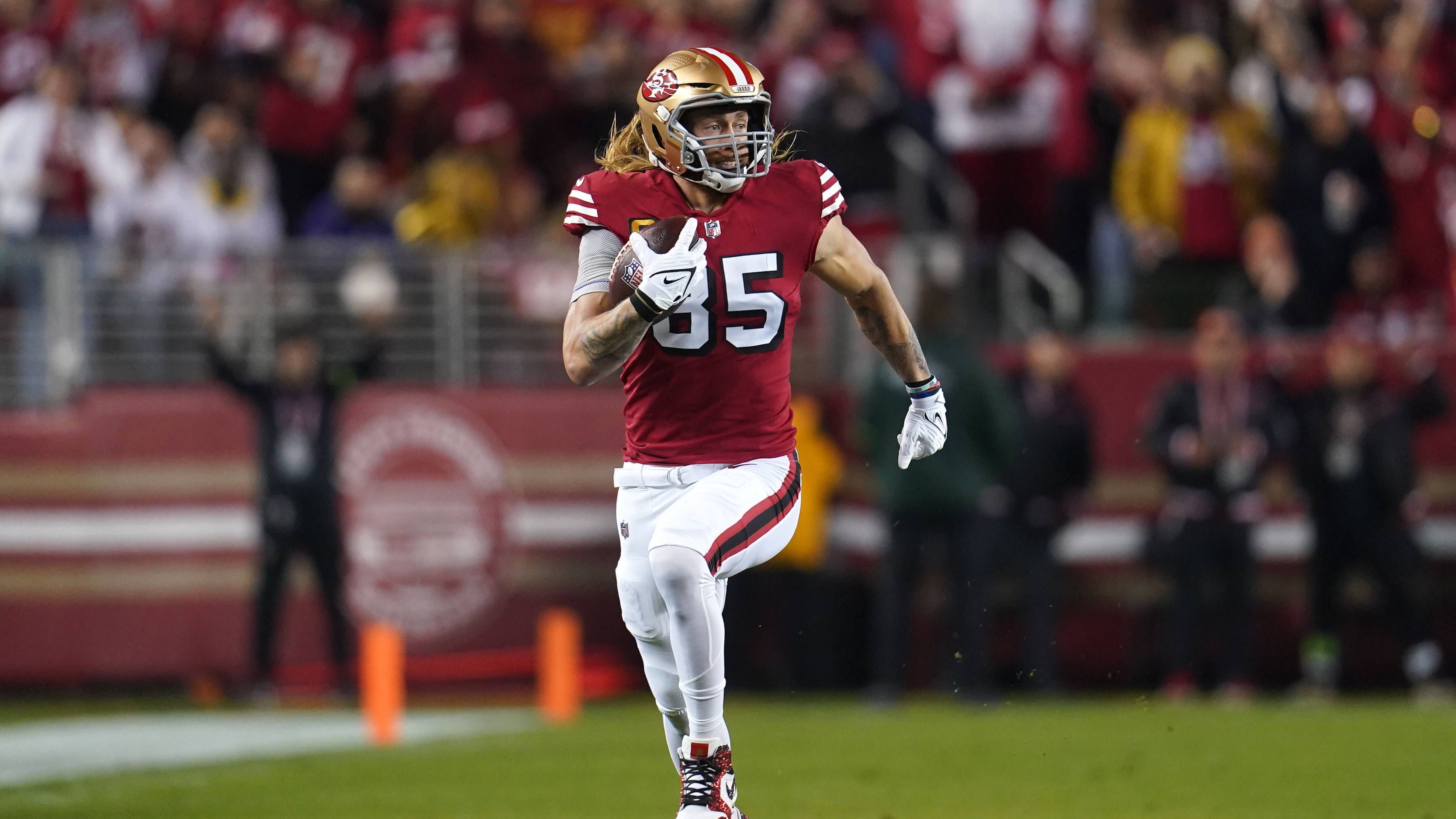 <b>Tight End: George Kittle (San Francisco 49ers)<br></b>Second-Team-All-Pro: Sam LaPorta (Detroit Lions)