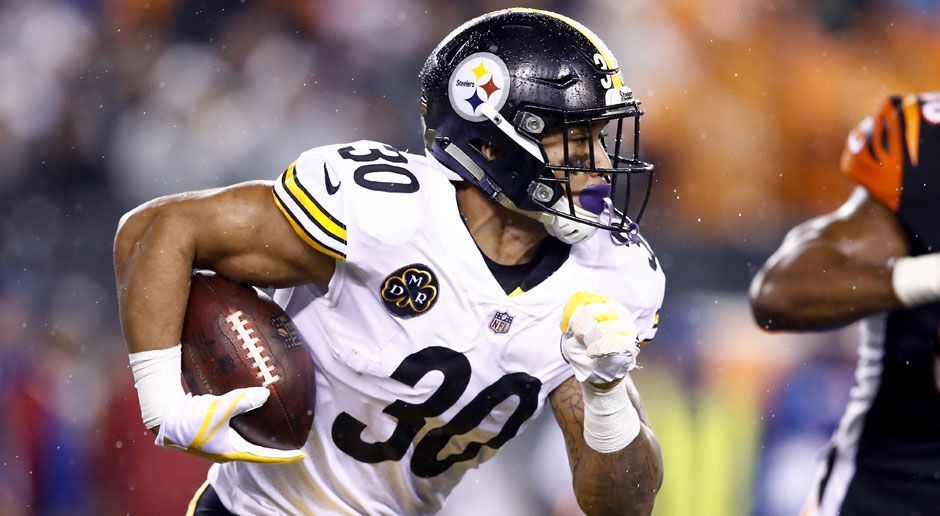 
                <strong>11. James Conner </strong><br>
                Team: Pittsburgh SteelersPosition: Running BackAlter: 22 Jahre
              