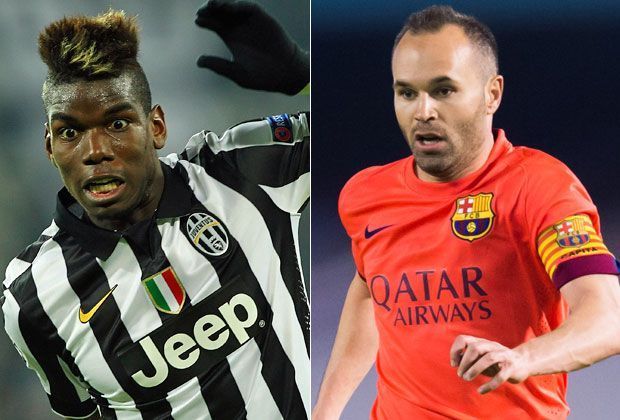 
                <strong>Paul Pogba vs. Andreas Iniesta</strong><br>
                Pogba wird auch im Sommer 2015 einer der hochgehandelten Transferaktien in Europa sein - egal, ob Juve das Finale gewinnt oder nicht. Sein Gegenüber Iniesta hat zwar mehr Titel und Erfahrung, doch es ist ein enges Duell. Deshalb punkten beide. Zwischenstand: 3:6.
              