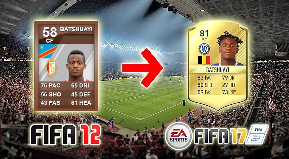 
                <strong>Michy Batshuayi (FIFA 12 - FIFA 17)</strong><br>
                Michy Batshuayi (FIFA 12 - FIFA 17)
              